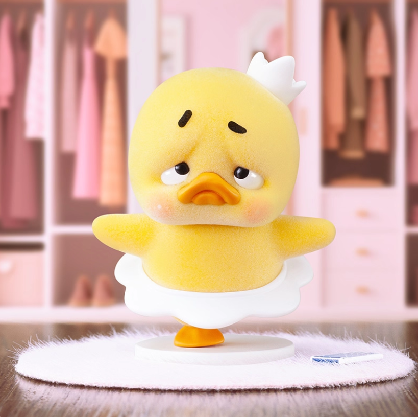 1037. Upset Duck Stop The Spiral Duck Series Figure Blind Box