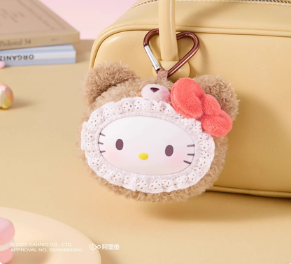 1041. Sanrio Fluffy Teddy Bear Plush Pendant Series Blind Box