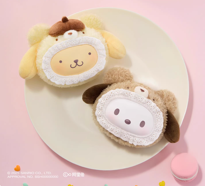 1041. Sanrio Fluffy Teddy Bear Plush Pendant Series Blind Box