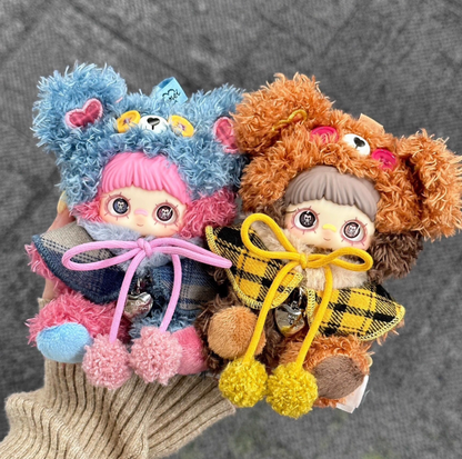 1056. MayMei Tiny Bear Cookie Series Plush Blind Box