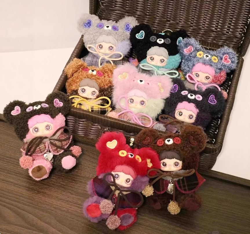 1056. MayMei Tiny Bear Cookie Series Plush Blind Box