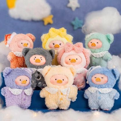 1057. LuLu The Piggy Dreaming Wonderland Series Plush Keychain Blind Box