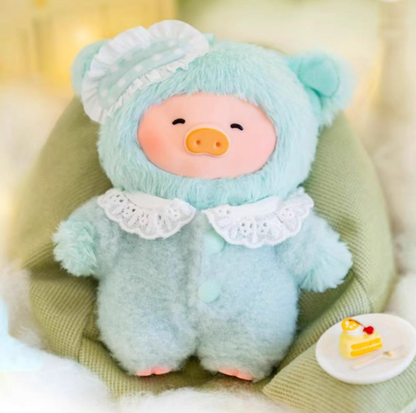 1057. LuLu The Piggy Dreaming Wonderland Series Plush Keychain Blind Box