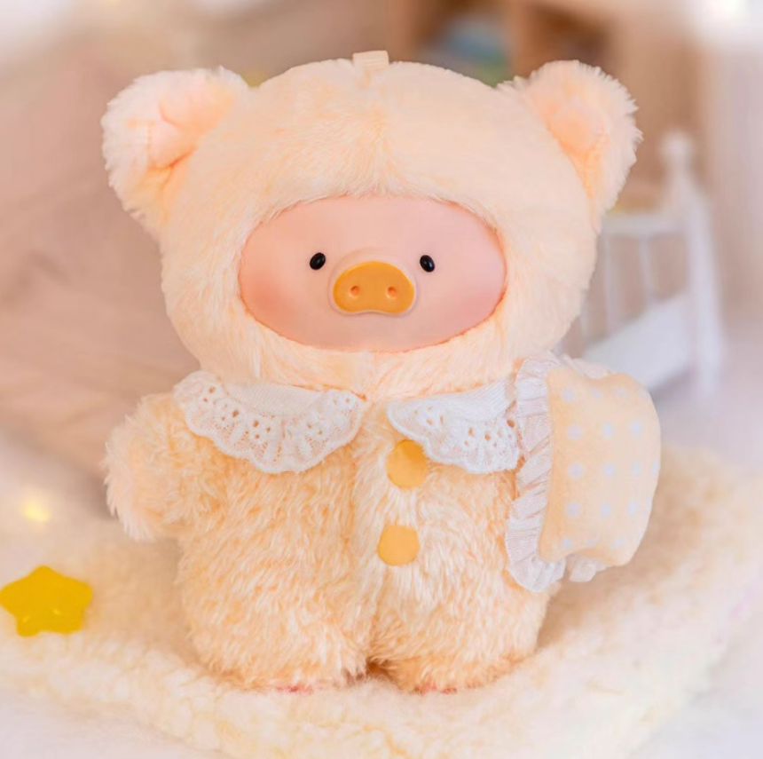 1057. LuLu The Piggy Dreaming Wonderland Series Plush Keychain Blind Box