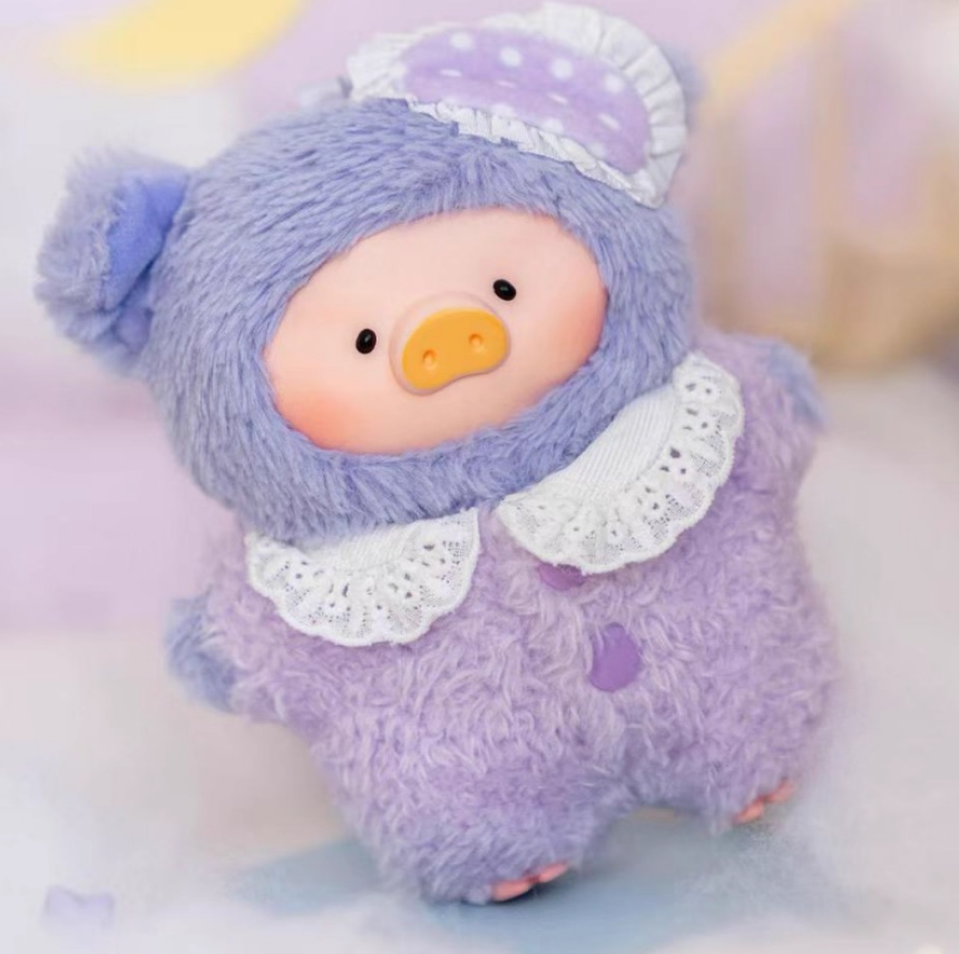 1057. LuLu The Piggy Dreaming Wonderland Series Plush Keychain Blind Box