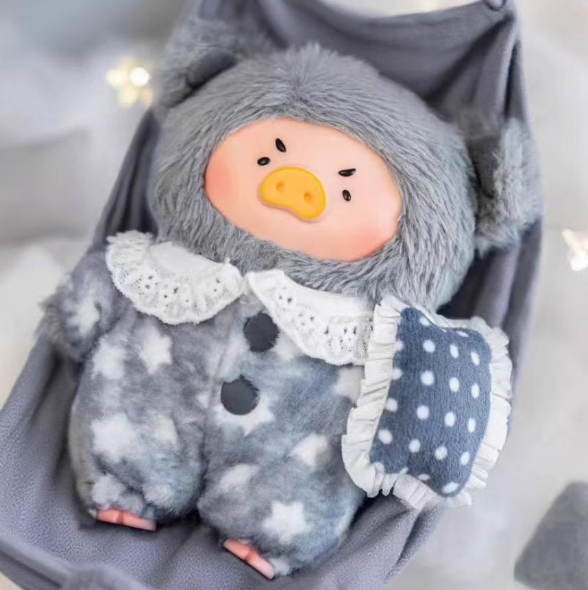 1057. LuLu The Piggy Dreaming Wonderland Series Plush Keychain Blind Box