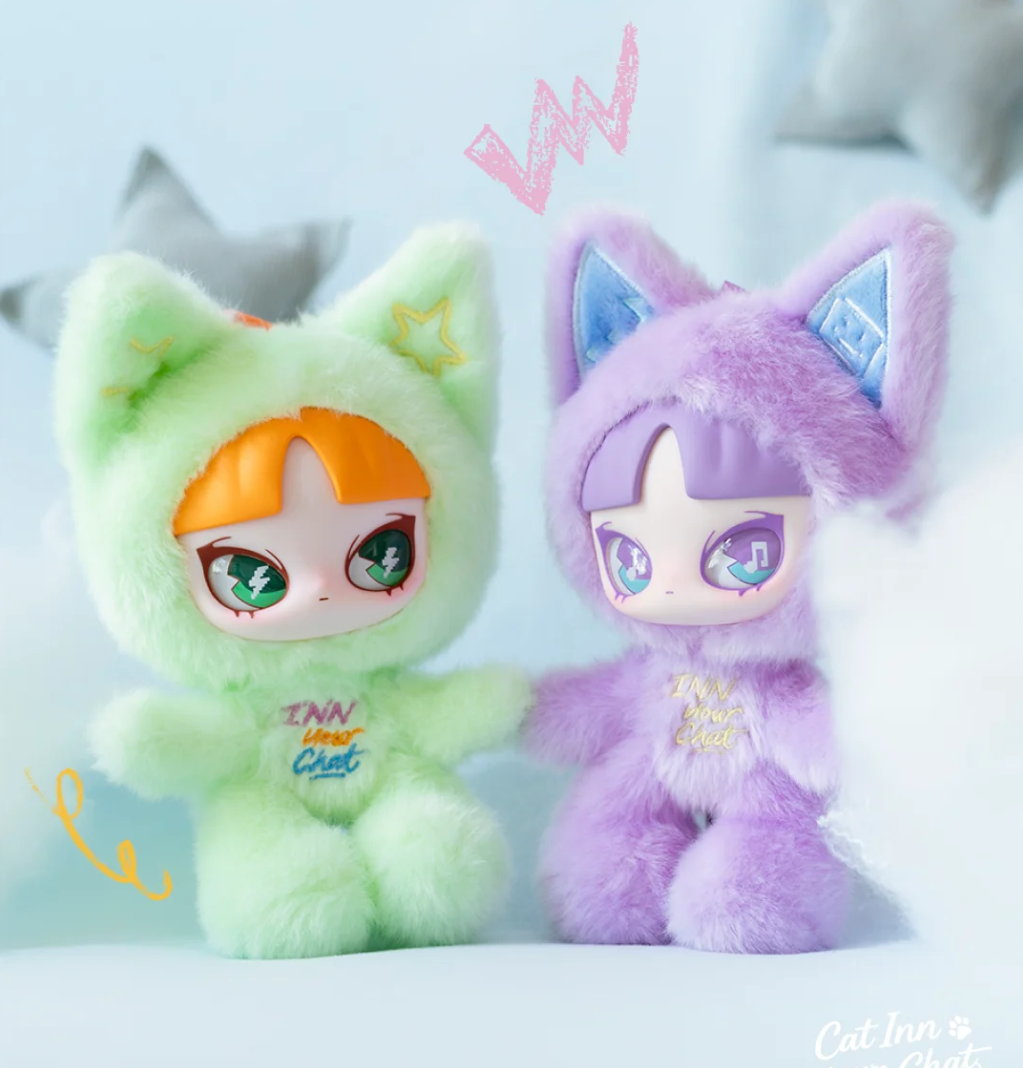 1058. INN'S Cat Inn Your Chat Series Plush Blind Box