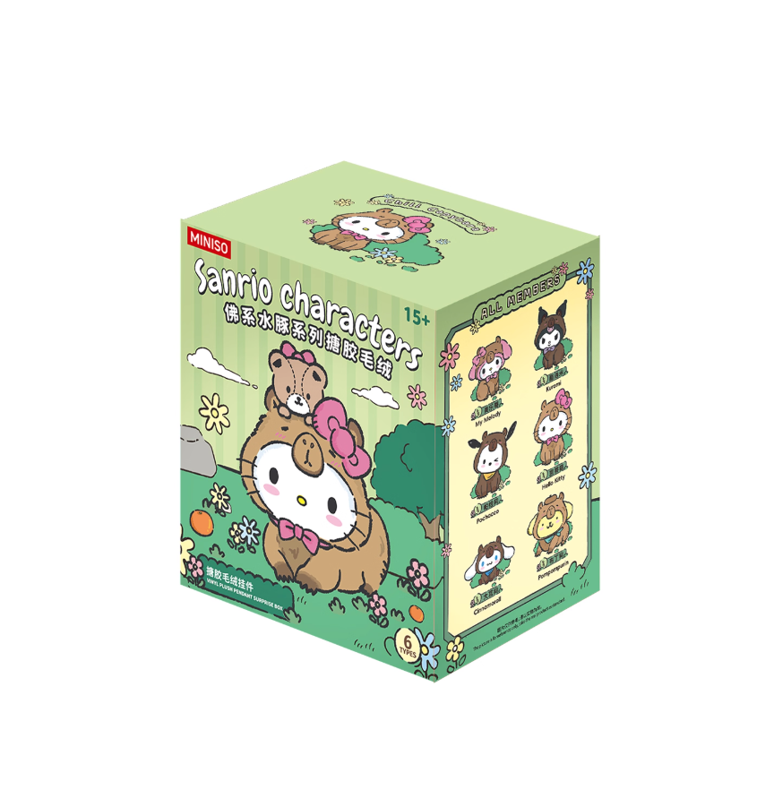 1069. Sanrio Laid-back Capybara Series Vinyl Plush Blind Box