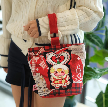 1082. Baby Three Merry Christmas Series Fabric Bag Blind Box