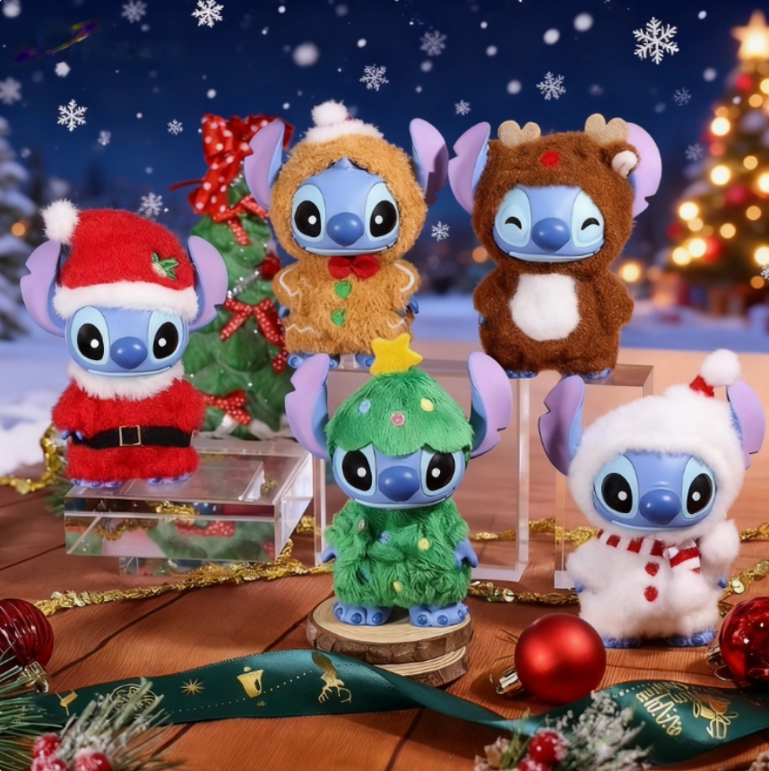 1084. Stitch Christmas Dressed Series Blind Box