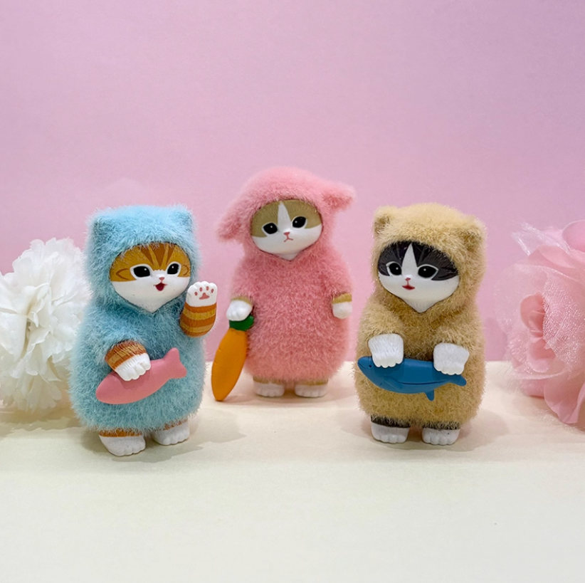 1086. Mofusand Fluffy Pajama Mini Figure Series Blind Box
