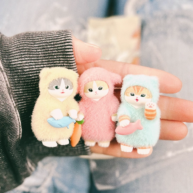 1086. Mofusand Fluffy Pajama Mini Figure Series Blind Box