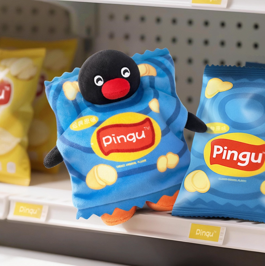 1088. Pingu Hide and Seek Series Plush Blind Box