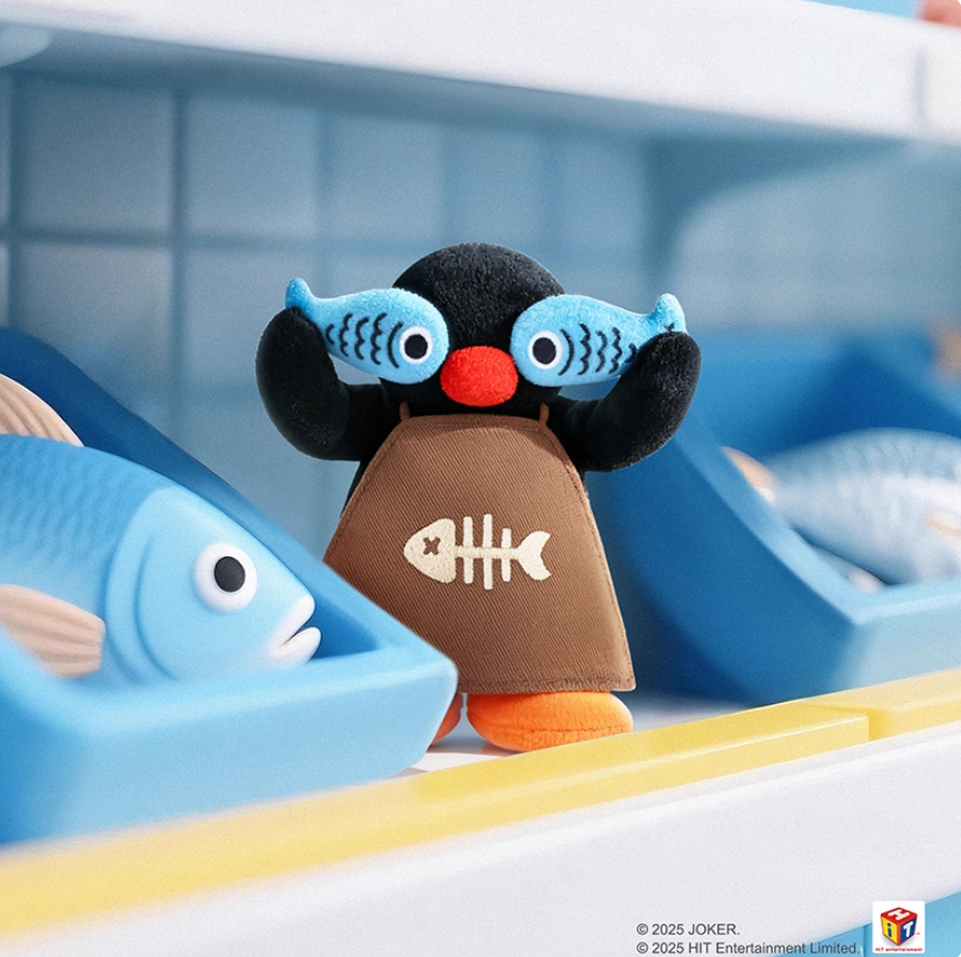 1088. Pingu Hide and Seek Series Plush Blind Box