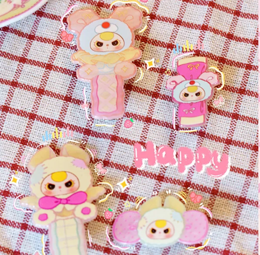 1089. Baby Three Hair Clip Series Blind Box