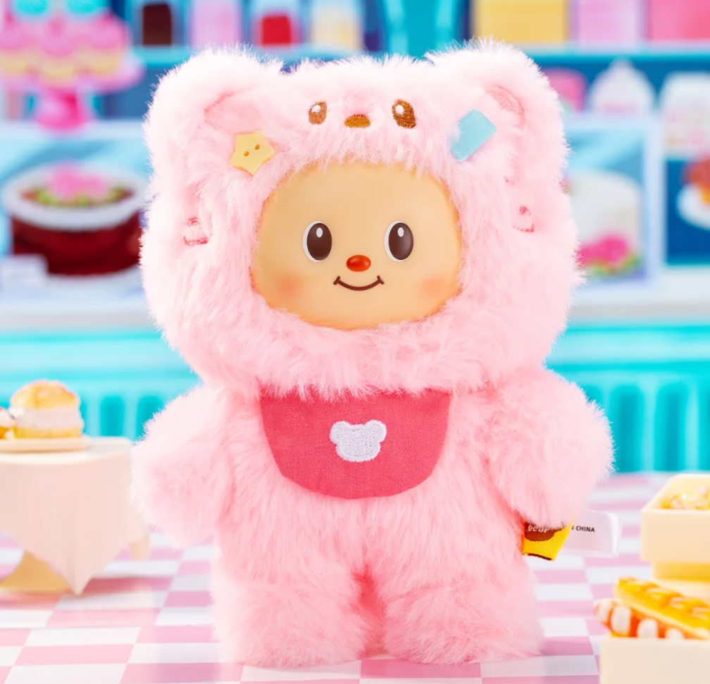 1100. Butter Bear Fluffy Series Plush Blind Box
