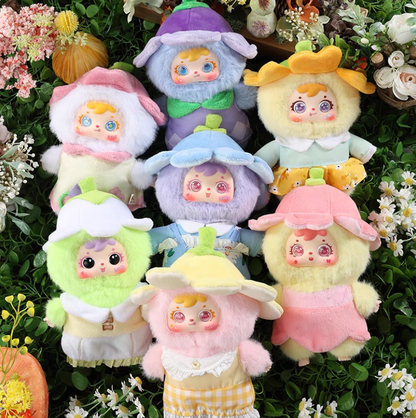 1102. Samuel Tyke Three Flower Shadow Light Flow Series Plush Blind Box