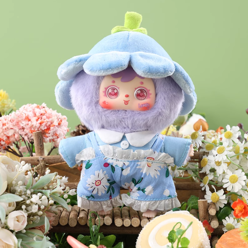 1102. Samuel Tyke Three Flower Shadow Light Flow Series Plush Blind Box