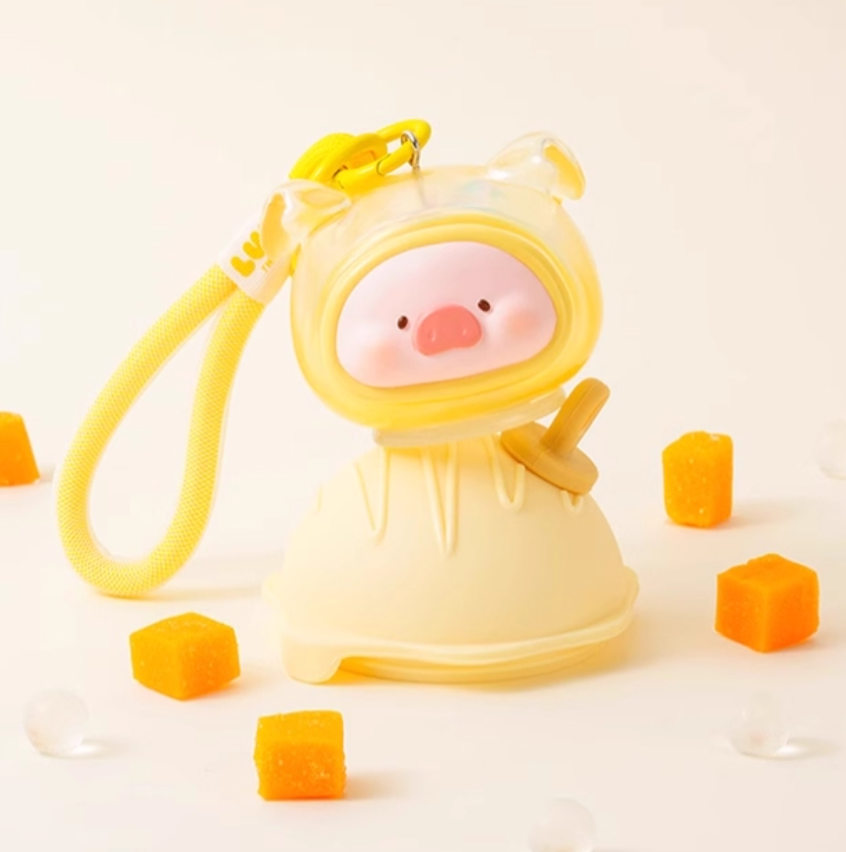 1114. LULU THE PIGGY Portable Piggy Series Keychain Blind Box