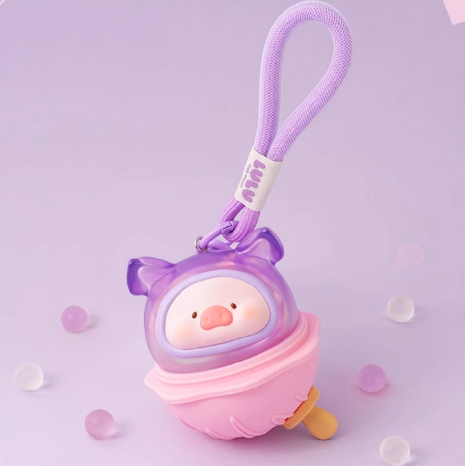 1114. LULU THE PIGGY Portable Piggy Series Keychain Blind Box