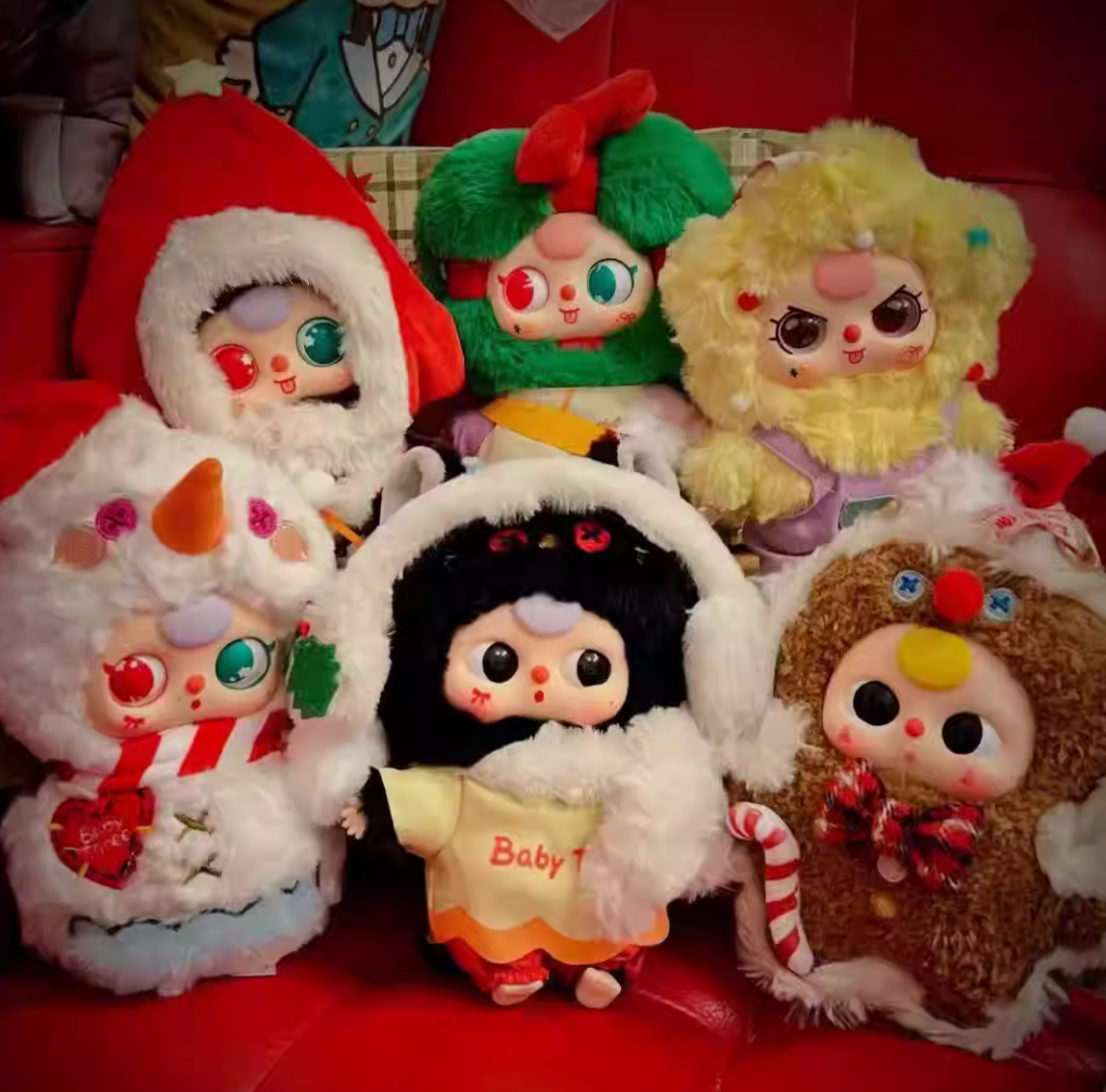1130. Baby Three Christmas Carnival Series Plush Blind Box