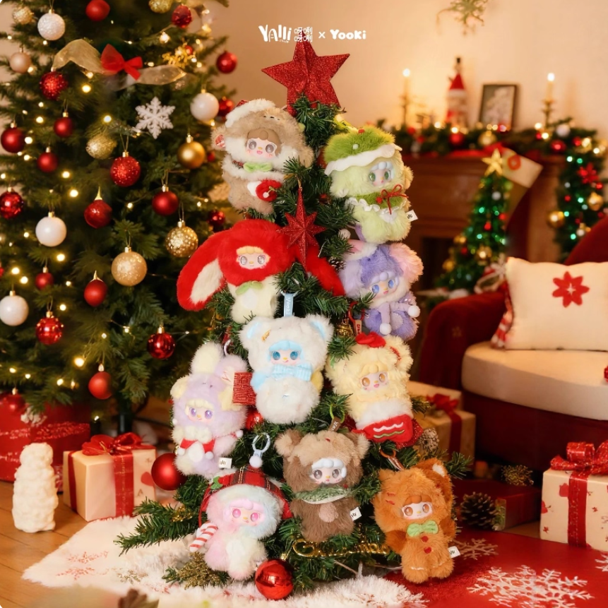 1133. Yooki Christmas Jingle Bell Series Plush Blind Box