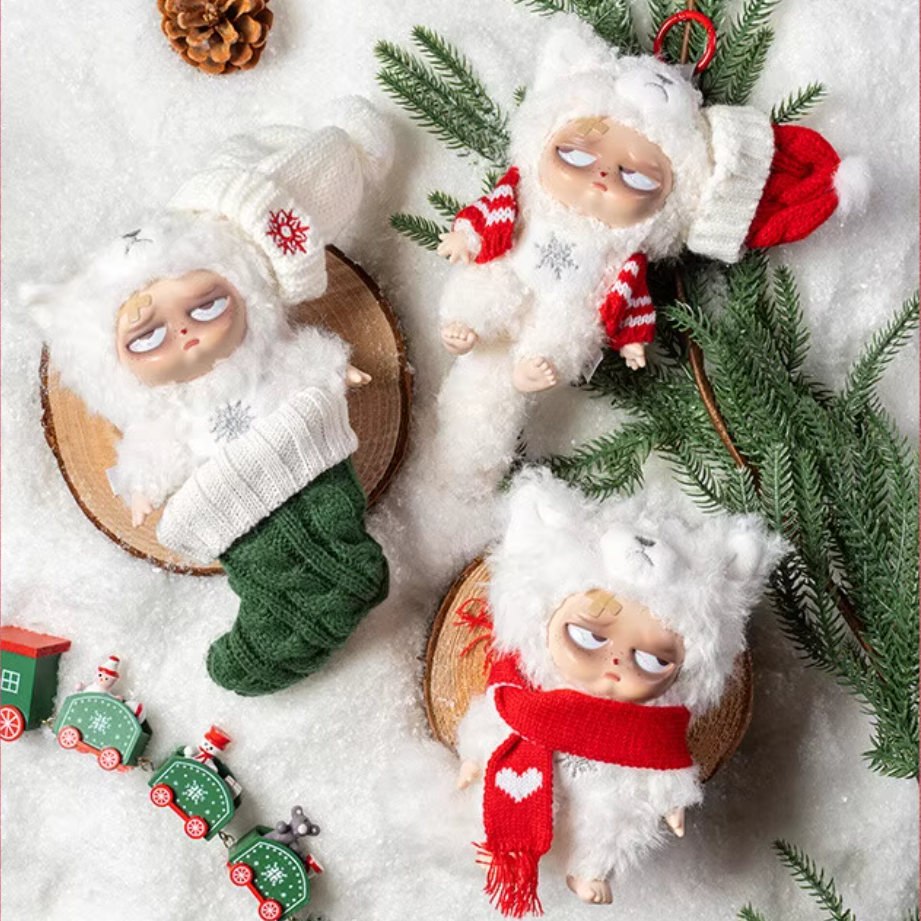 1154. Grumpipi Snowlight Tale Christmas Series Plush Blind Box