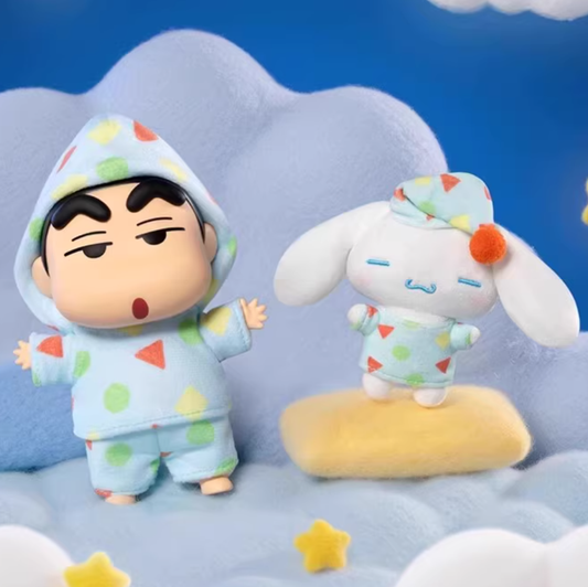 1162. Cinnamoroll & Crayon Shinchan Amusement Dreamland Series Plush Blind Box