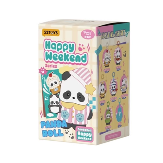 1167. Panda Roll Happy Weekend Series Blind Box