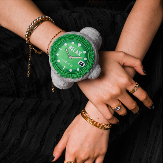 1168. POP SUNDAY & Relax Watch Plush Pendant Blind Box