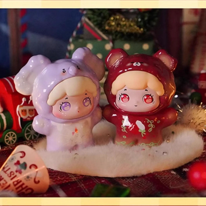 347. BAOBAO Christmas Carnival Wreath & Aurora Series Blind Box