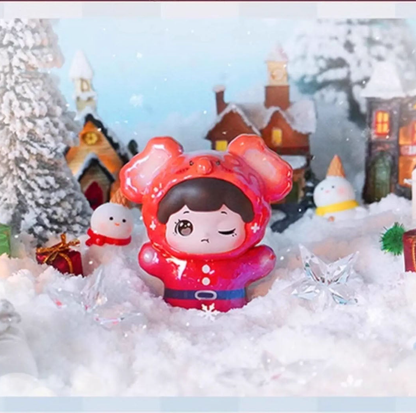 347. BAOBAO Christmas Carnival Wreath & Aurora Series Blind Box