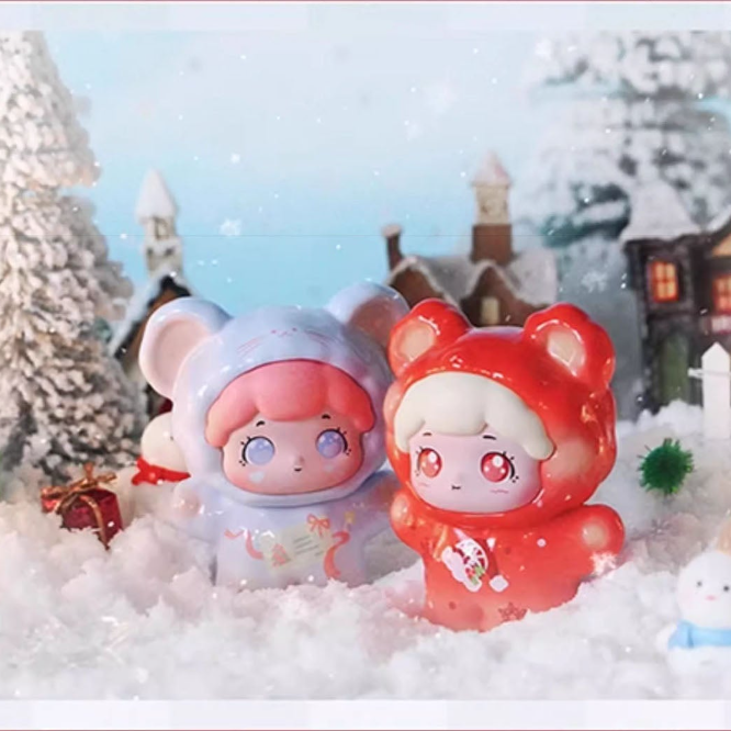 347. BAOBAO Christmas Carnival Wreath & Aurora Series Blind Box