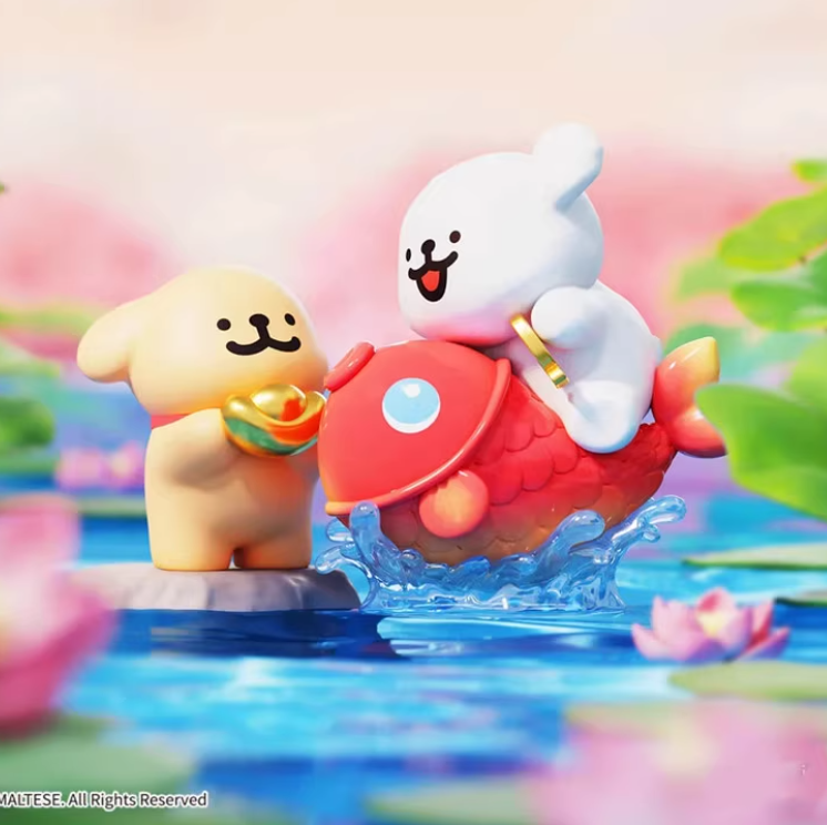 1197. Maltese Lucky Paws Series Blind Box