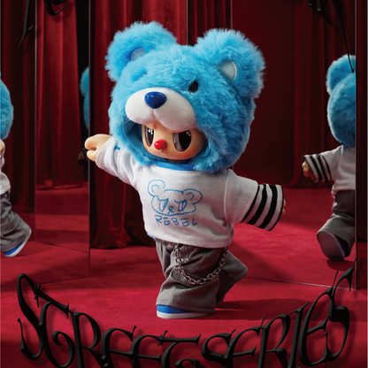 1206. Rebel Bear The Street Series Plush Blind Box