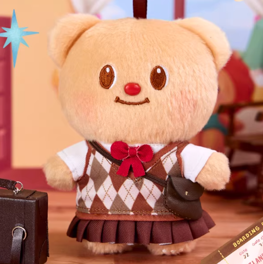 1222. Butterbear Old School Series Plush Blind Box