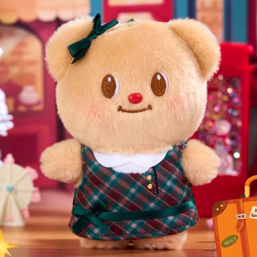 1222. Butterbear Old School Series Plush Blind Box