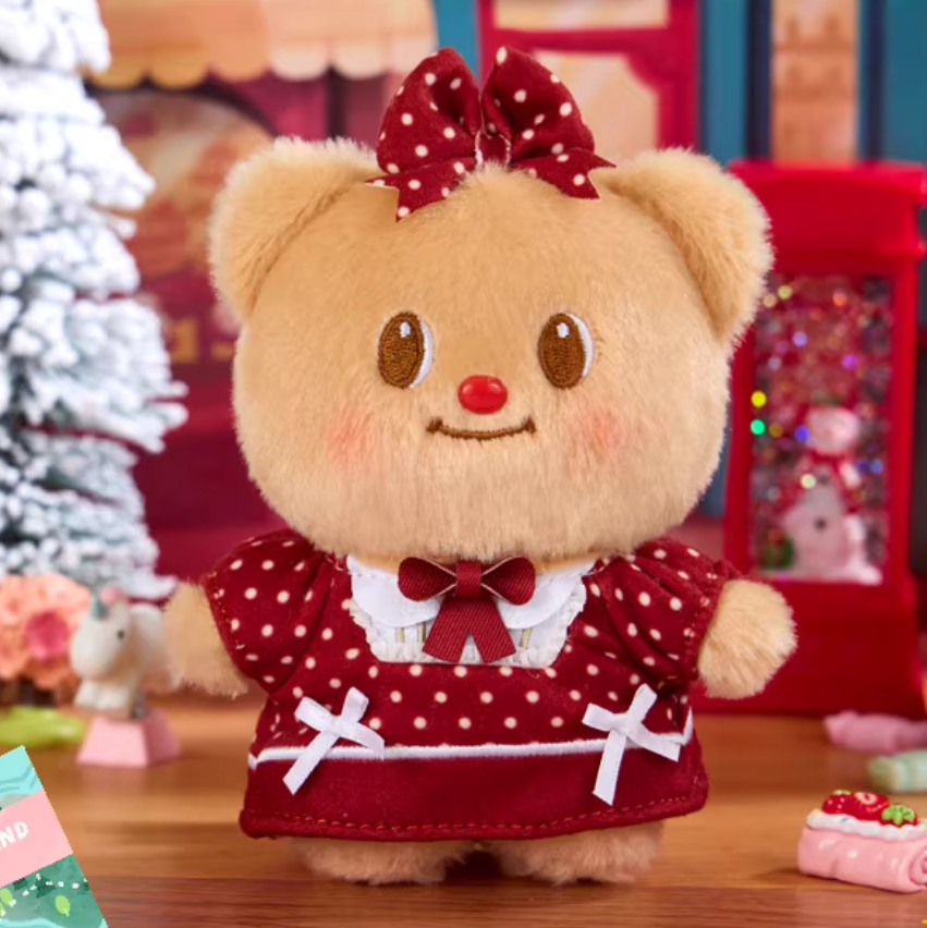 1222. Butterbear Old School Series Plush Blind Box