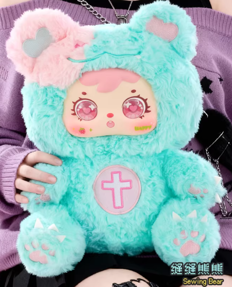 1223. Samuel Bear Critical Hit 400% Series Plush Blind Box