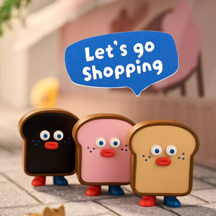 1226. Brunch Brother Stuffed Toast Series Mini Blind Box