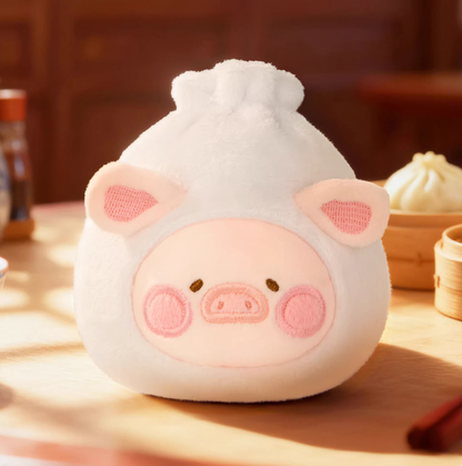 1227. LULU THE PIGGY Dim Sum House Food Hunter Series Plush Keychain Blind Box