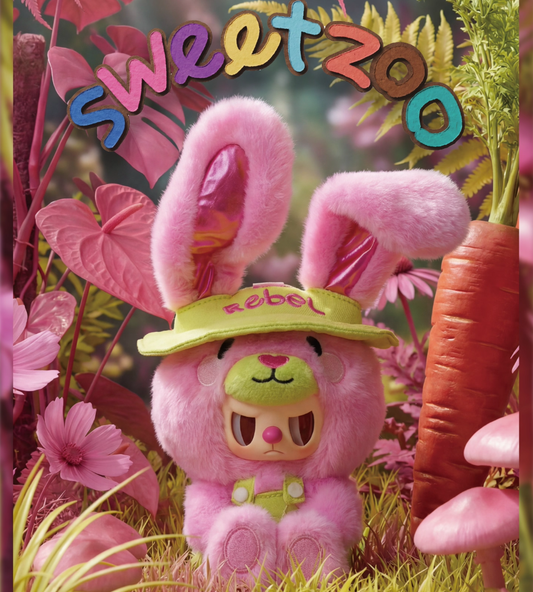 1234. Rebel Bear Sweet Zoo Series Plush Blind Box