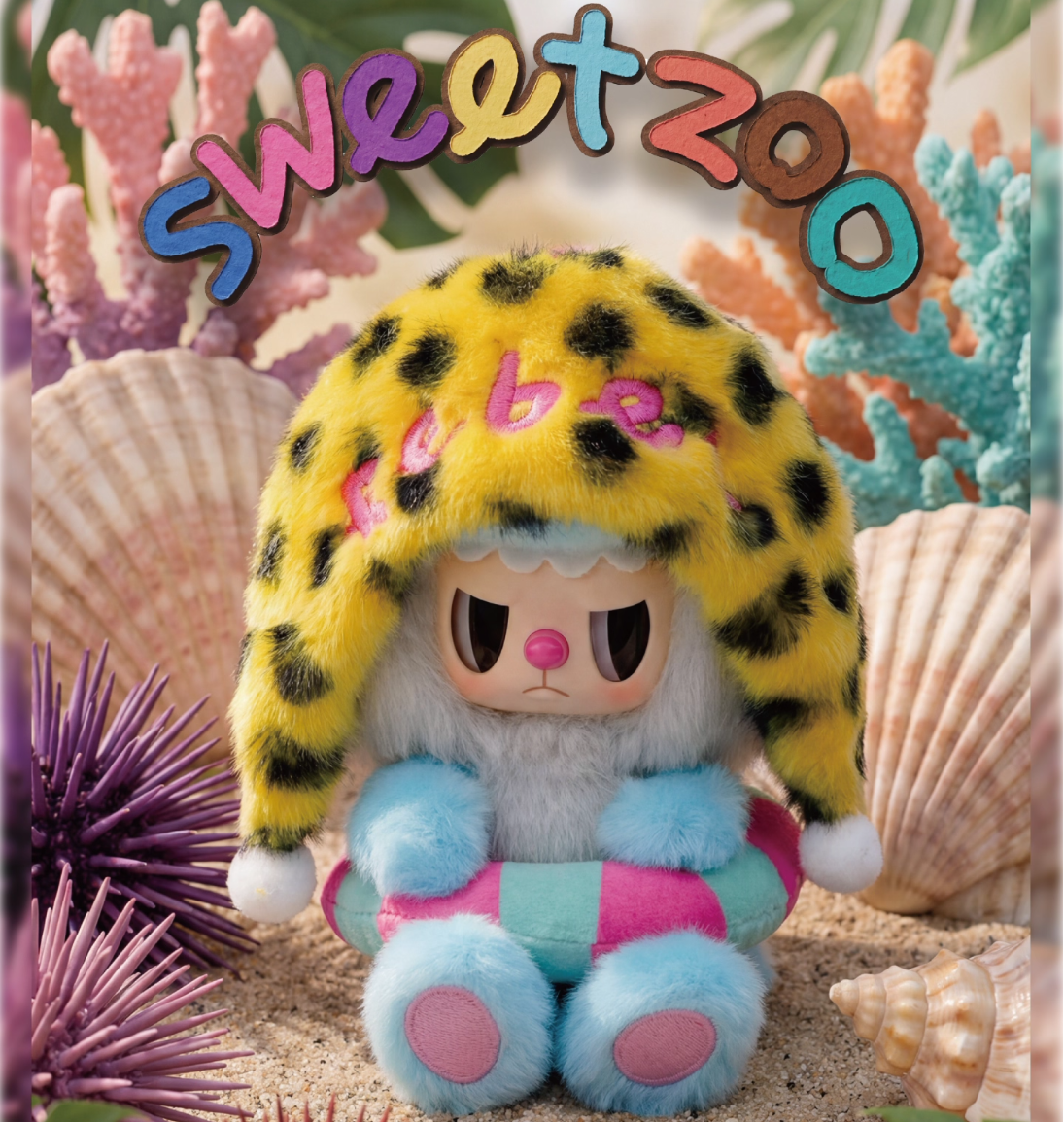 1234. Rebel Bear Sweet Zoo Series Plush Blind Box