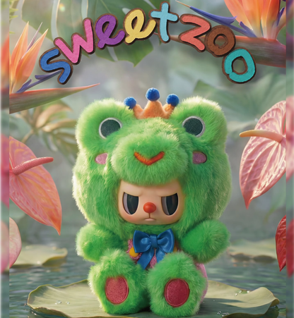 1234. Rebel Bear Sweet Zoo Series Plush Blind Box