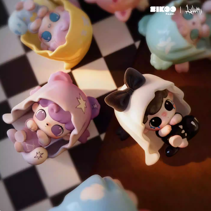 1240. LULUMI Half Sugar Ball Series Mini Figures Blind Box