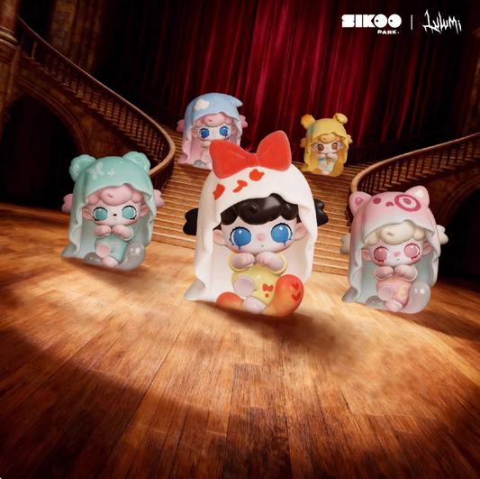 1240. LULUMI Half Sugar Ball Series Mini Figures Blind Box