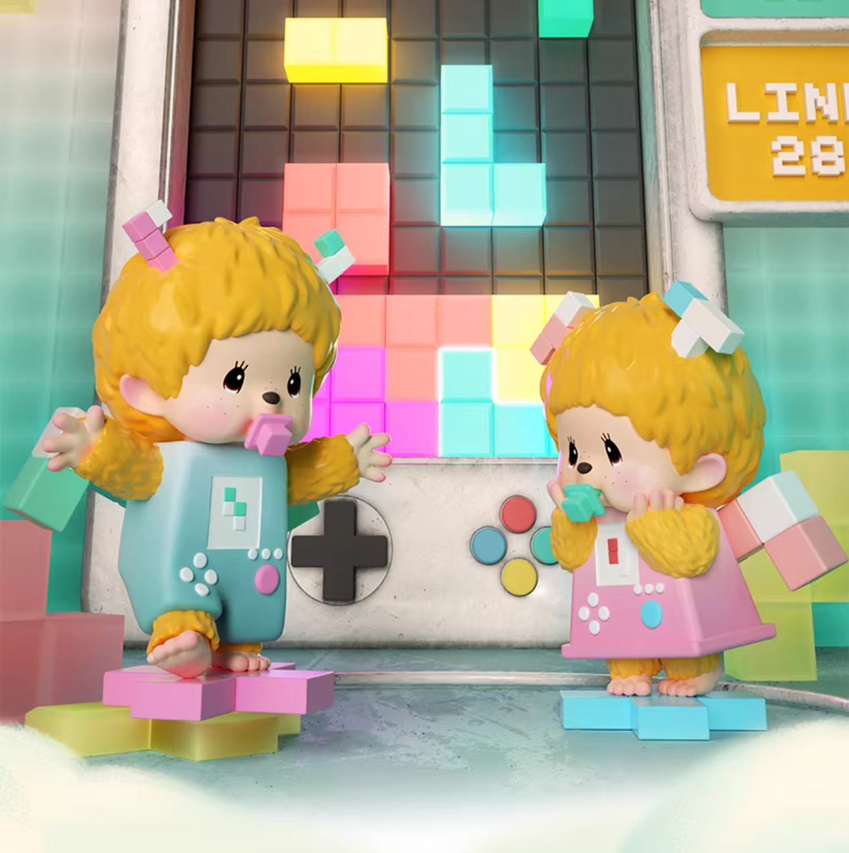 1242. Monchhichi In Search of Time Series Blind Box