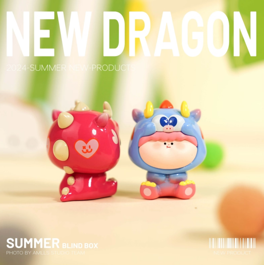 1249. AMLLS V2 Little Dragon Cute Granules Series Beans Blind Bag