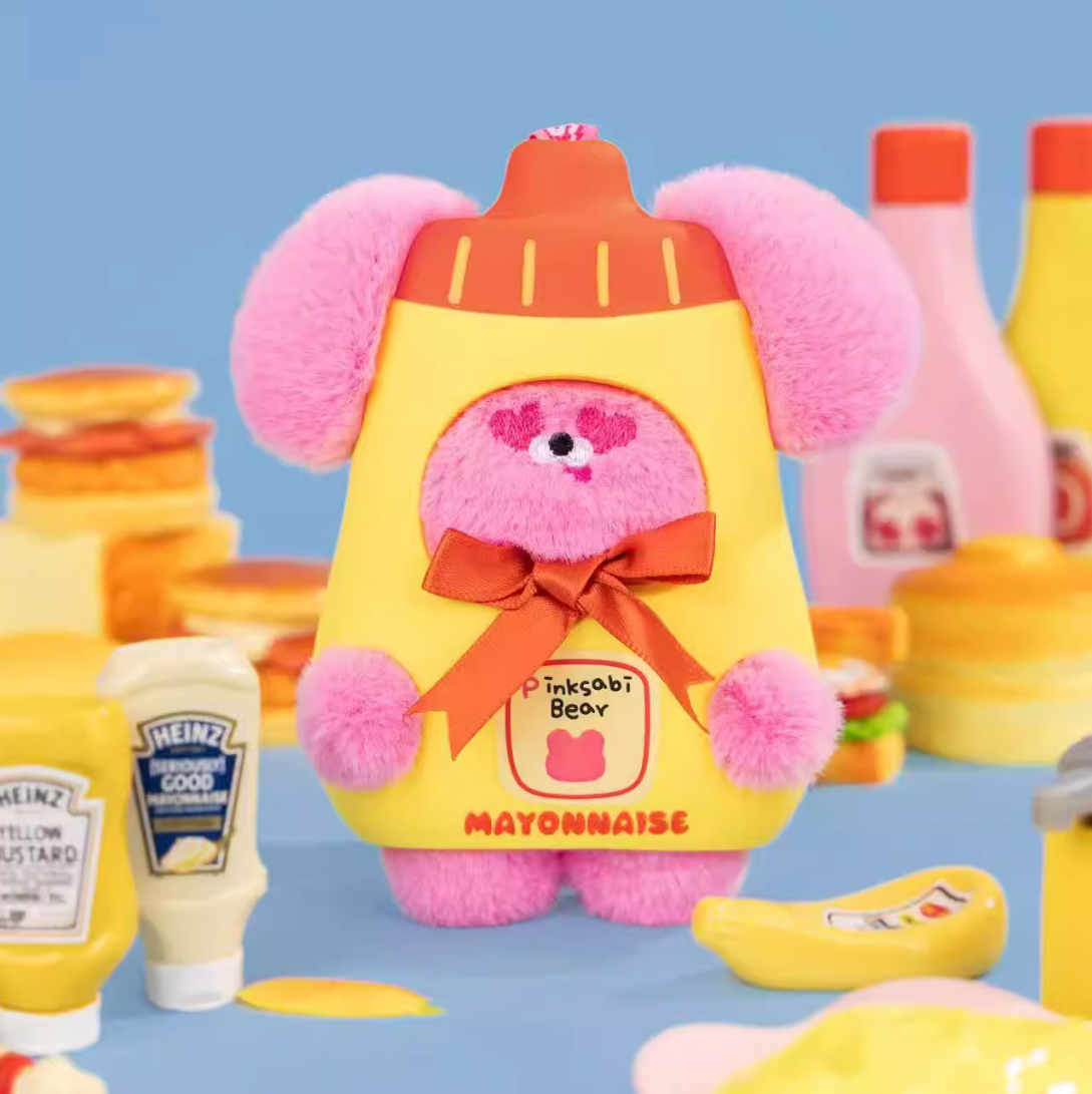 1250. WASABI Bear Seasoning Jars Series Plush Blind Box