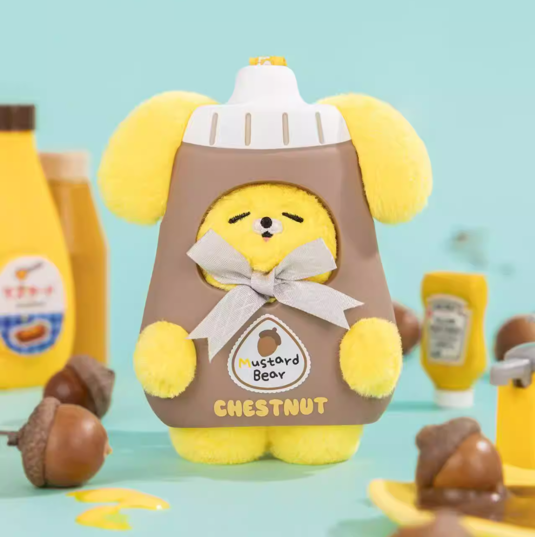 1250. WASABI Bear Seasoning Jars Series Plush Blind Box